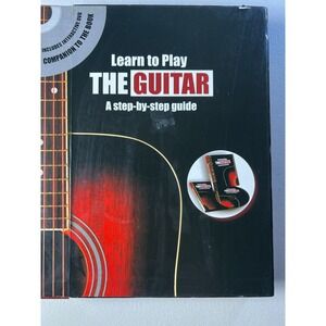 Learn to Play The Guitar: Step-by-Step Guide: Book/DVD free shipping